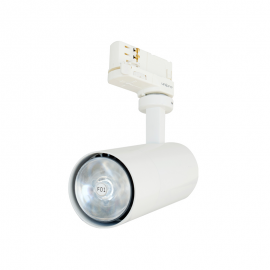 Foco Carril COB 10W Lentes Intercambiables