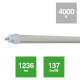 Tubo T5 PLÁSTICO 549 mm Fuente Externa